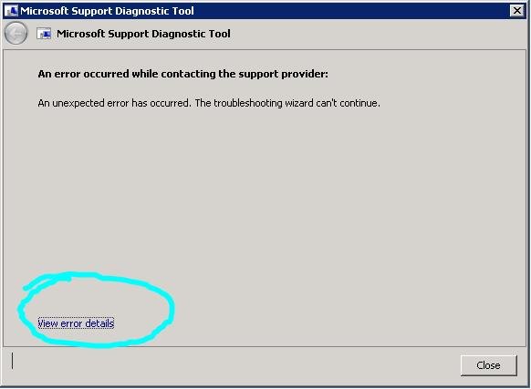 microsoft support diagnostic tool msdt