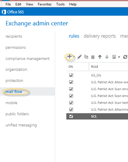 EOP / Office 365: Block Email Based on Message Content « 